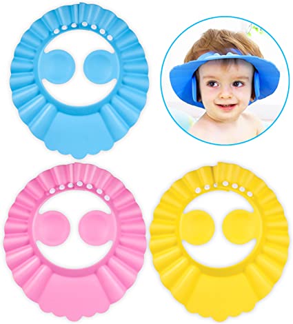 Visière chapeau pour douche bébé I ShampooCap™ - bebe-joufflu